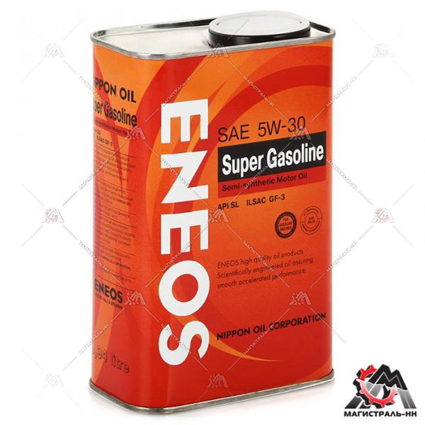 Масло ENEOS моторное 5w30 Super Gasoline SL 0,94л (полусинтетика)